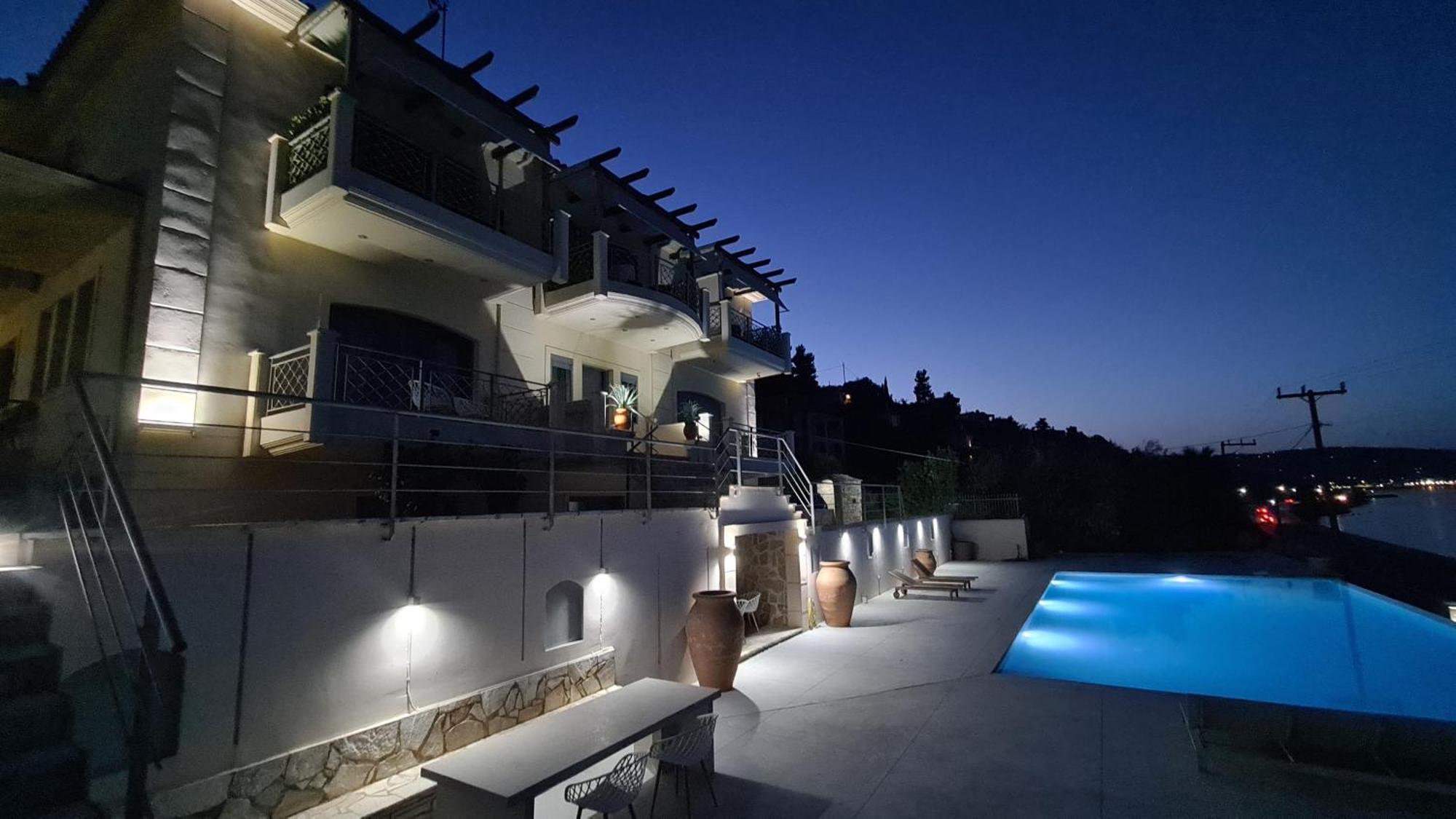 Villa Serafeim Kími Esterno foto