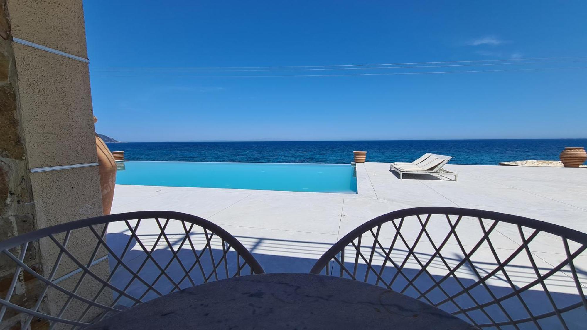 Villa Serafeim Kími Esterno foto